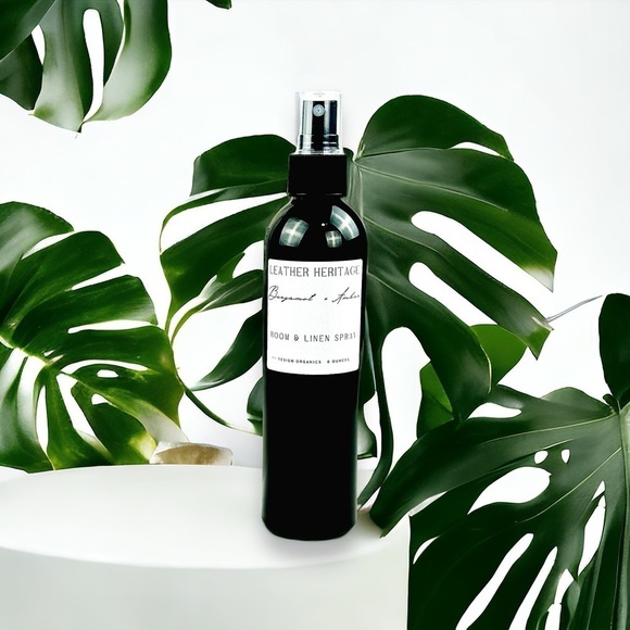 Leather Heritage Organic Room/Line‎ /Body Spray 8oz. - Picture 2 of 6